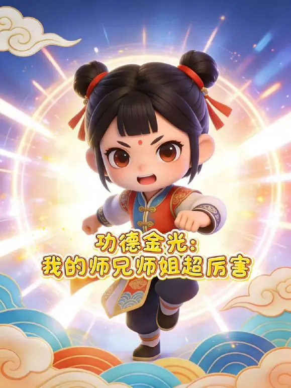 《功德金光》师兄师姐开挂！这动态漫画不看真的会后悔，爆笑升级爽到飞起！